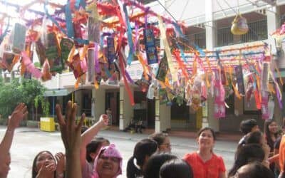 Fiesta en Iloilo y renovación de votos de Dina Galaura