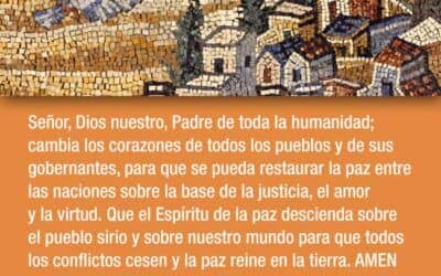 Oraciones por Siria con el Papa Francisco