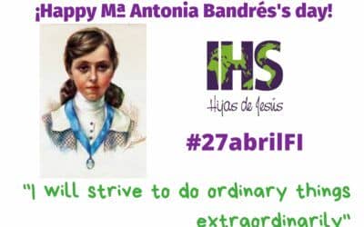 Congratulations from the General Government on the feast of Mª Antonia Bandrés