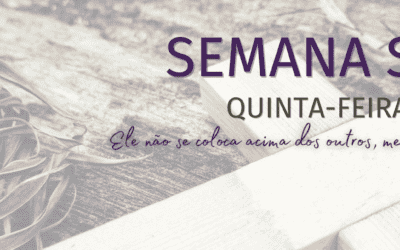 Quinta-feira santa, Deus servo na comunidade