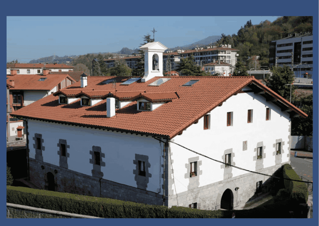 Berrospe farmhouse in Andoain, Spain.