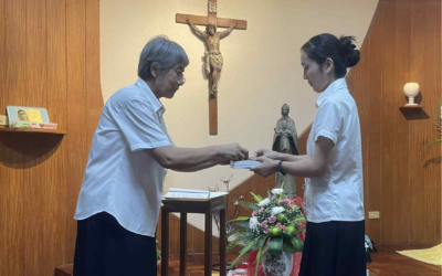 Admission to the Novitiate on the Feast of the Immaculate Conception