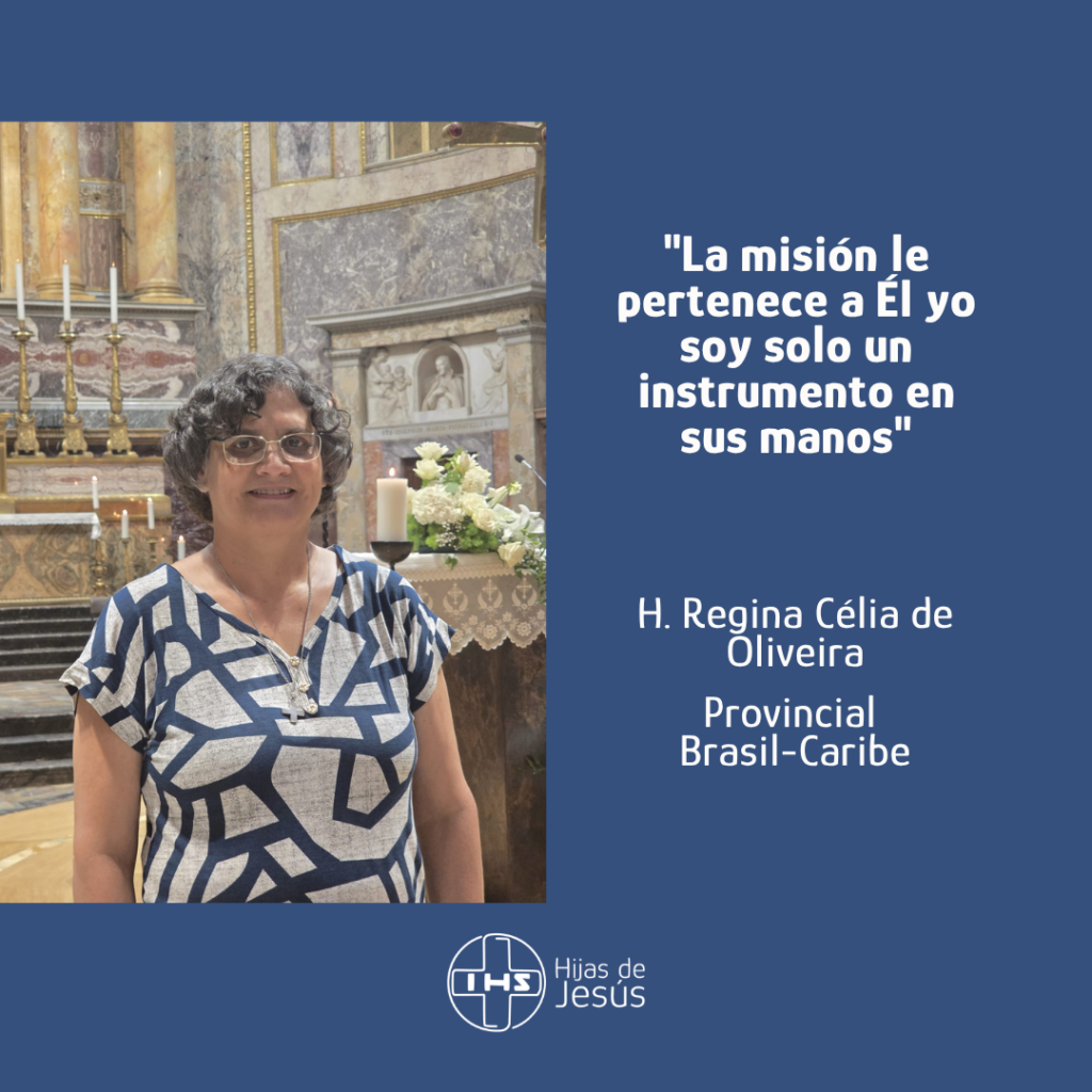 Irmã Regina Célia de Oliveira — Provincial do Brasil-Caribe
