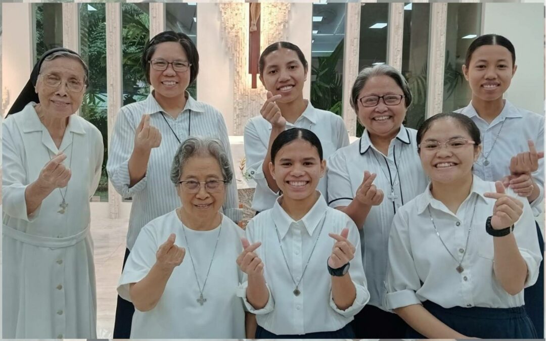 Cuatro postulantes inician su noviciado como Hijas de Jesús en Manila