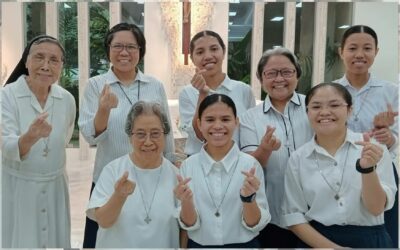 Four candidates begin their novitiate as Daughters of Jesus in Manila