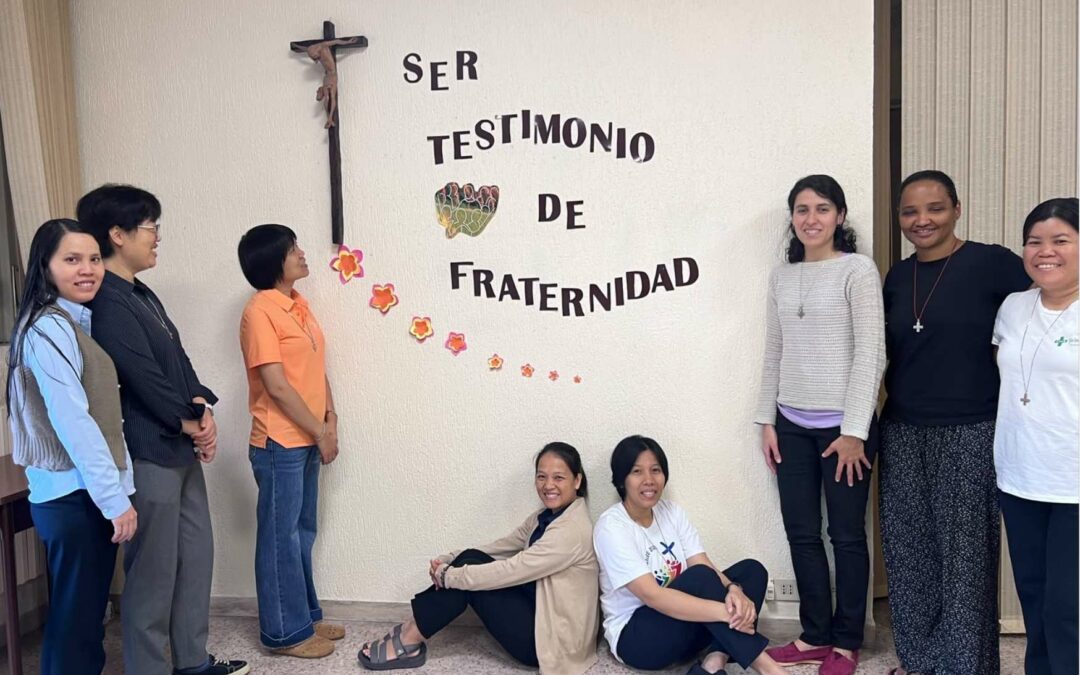 Las junioras de Última Probación en Roma, se preparan para el mes de Ejercicios Espirituales.