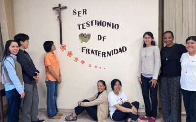Las junioras de Última Probación en Roma, se preparan para el mes de Ejercicios Espirituales.